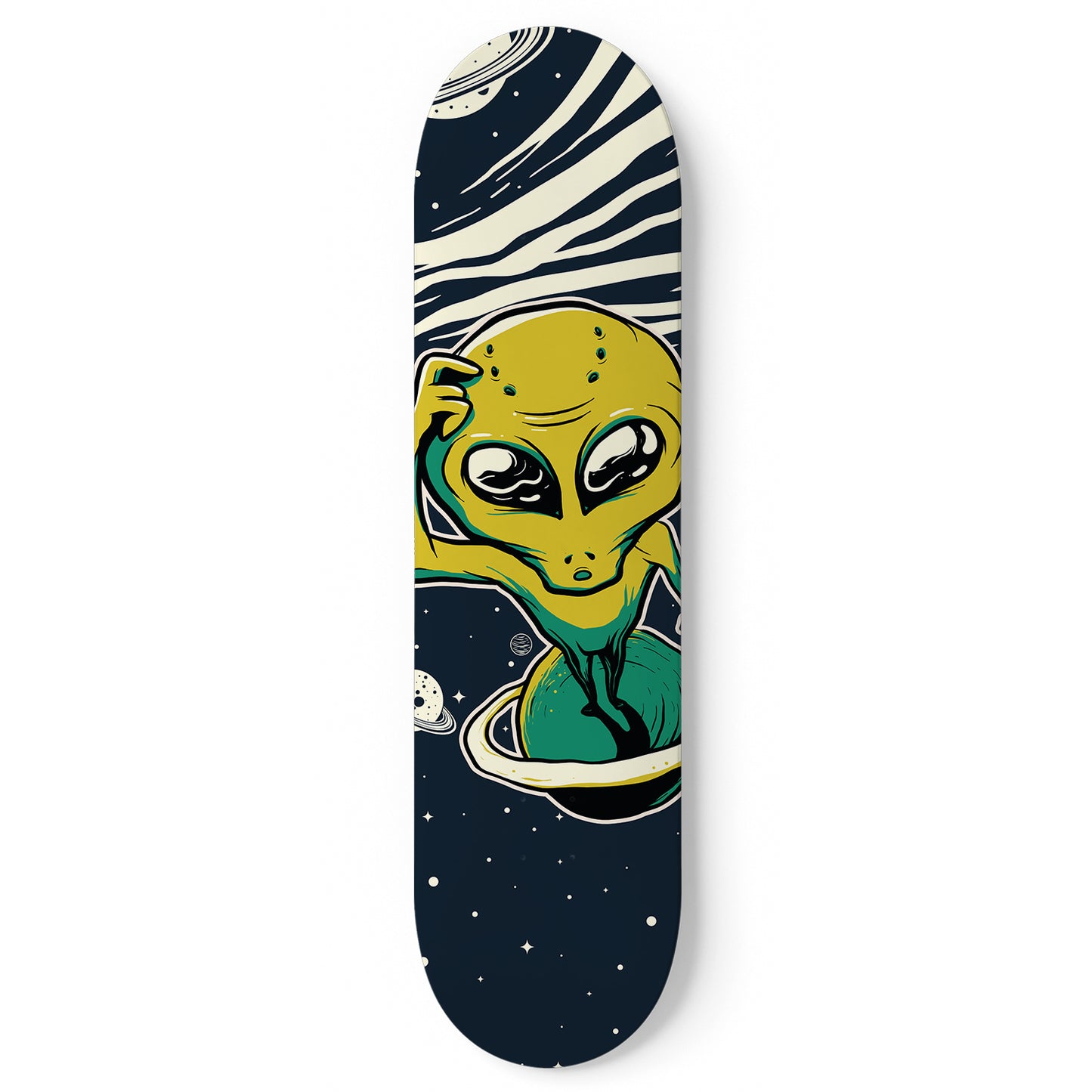 Welcome Alien Planet  Skateboard Wall Art