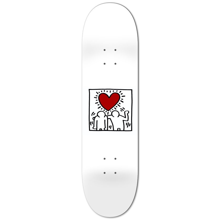 Keith Haring - Be Mine - Skateboard Wall Art