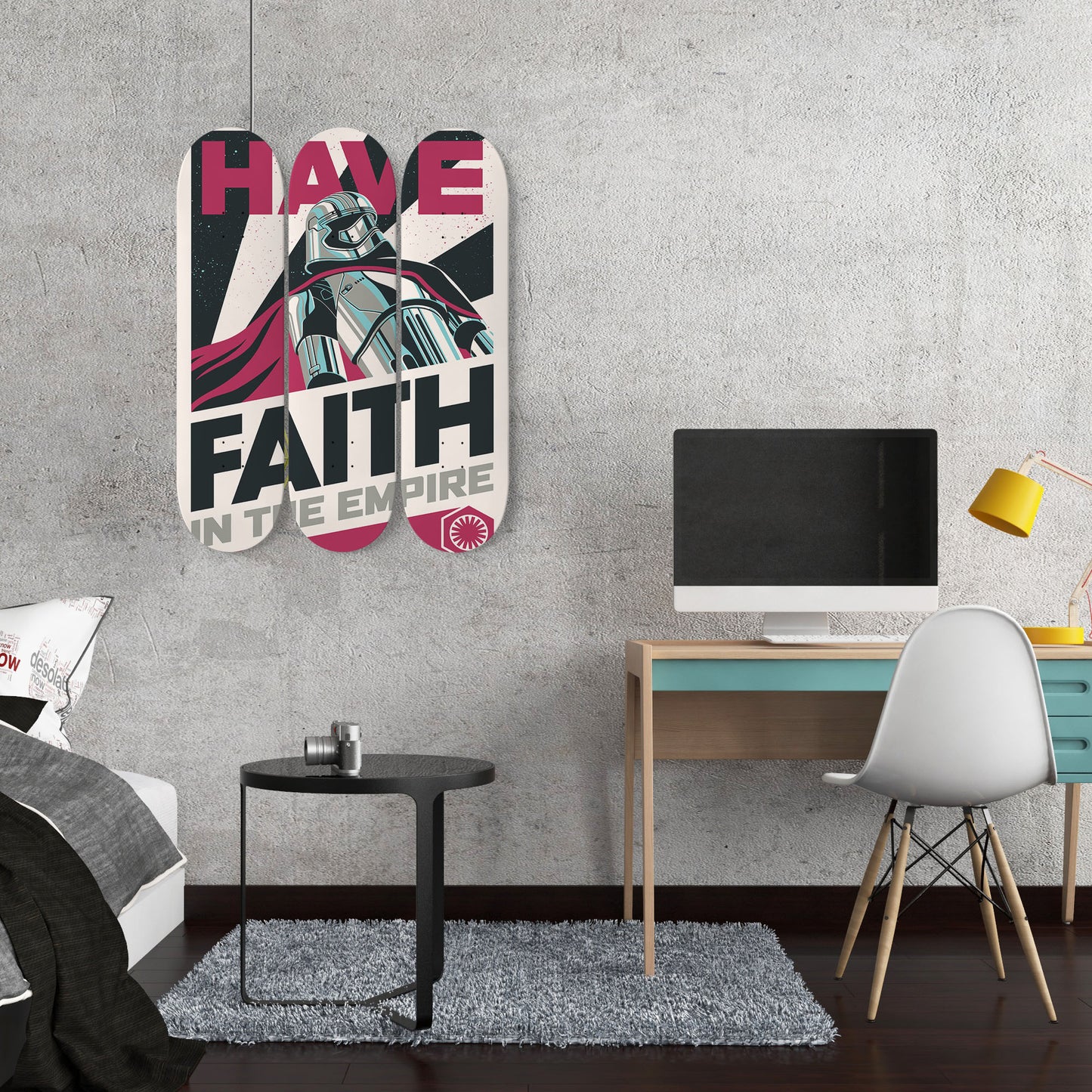 Star Wars - Stormtrooper - Have Faith in the Empire - 3-piece Skateboard Wall Art