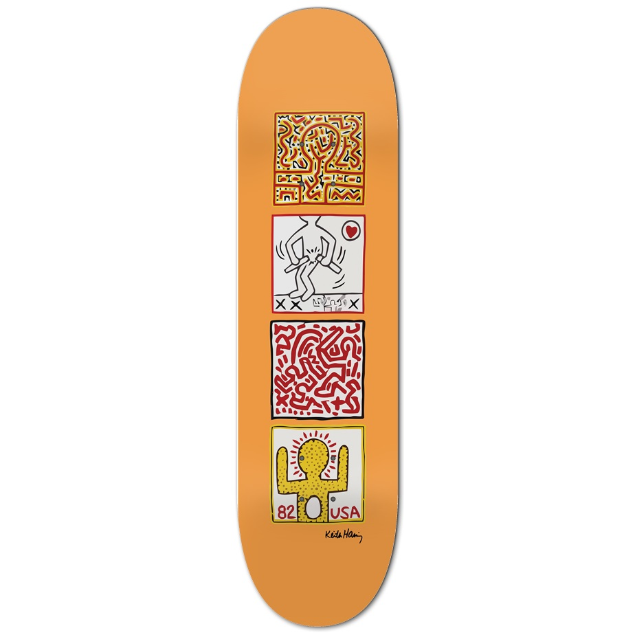 Keith Haring - One Man Show - Orange - BP