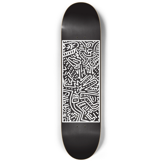 Keith Haring Black And White Edition Retrospect Art V2 - Left BP