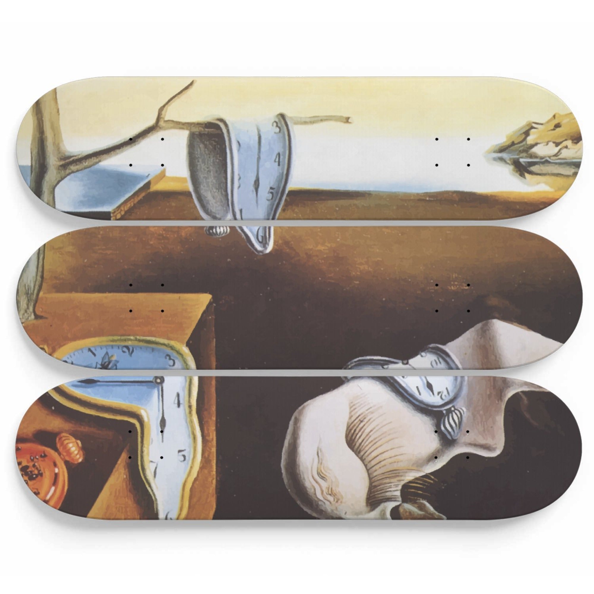 Salvador Dali - The Persistence of Memory | 3 Set of Skateboard