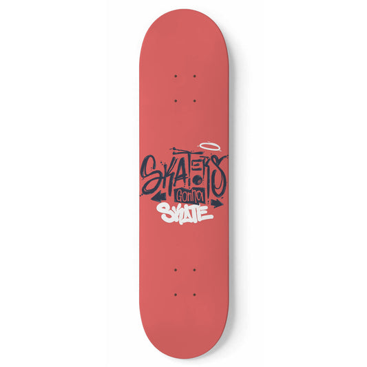 Graffiti - Skaters Gonna Skate Skateboard Wall Art
