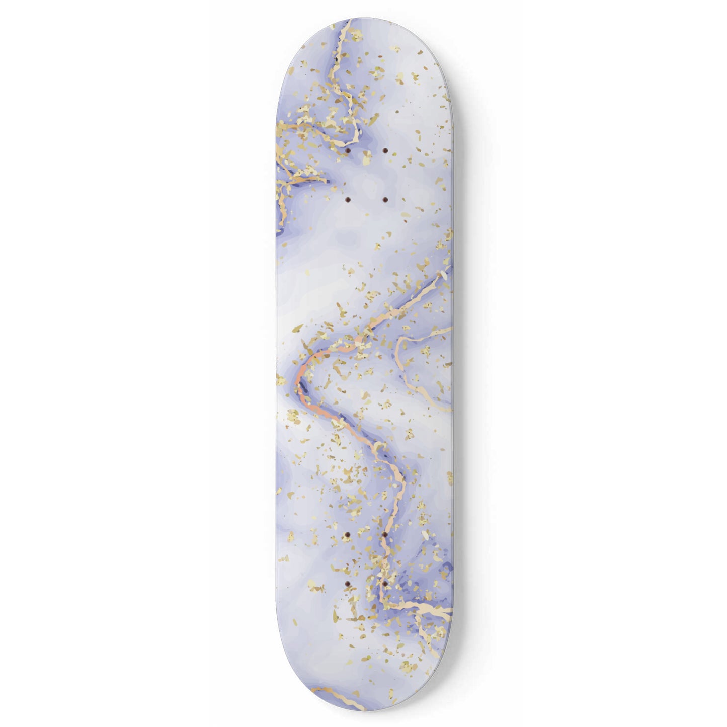 Evo - Liquid Marble Wall Art - Purple - 1-piece - Skateboard Deck Wall Art