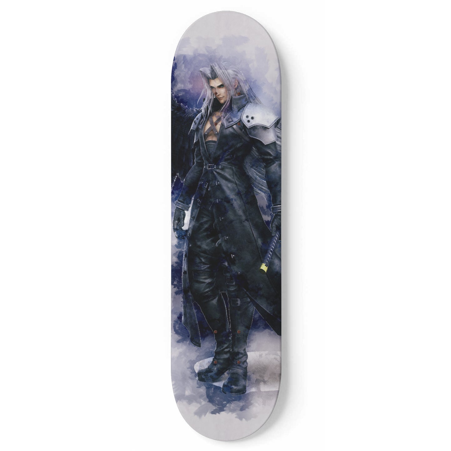Final Fantasy 7 - Sephiroth Painting, Skateboard Wall Art