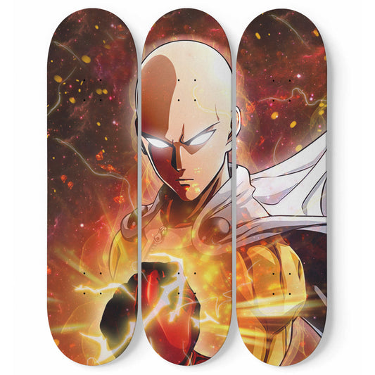 One Punch Man V1 - Skateboard Wall Art