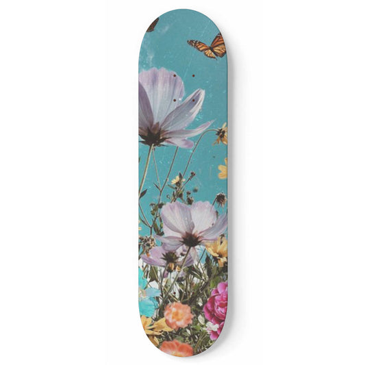 Beautiful Flower | Painting | 1 Skateboard Art