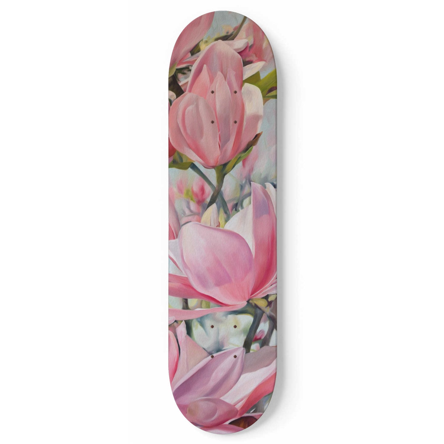 Flowers | Oil Painting | 1 Skateboard Art