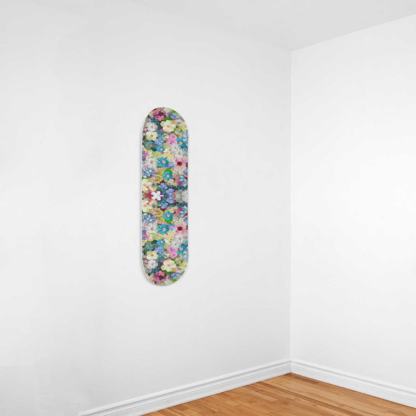 Assorted Flower Wall Decor | 1 Skateboard Art