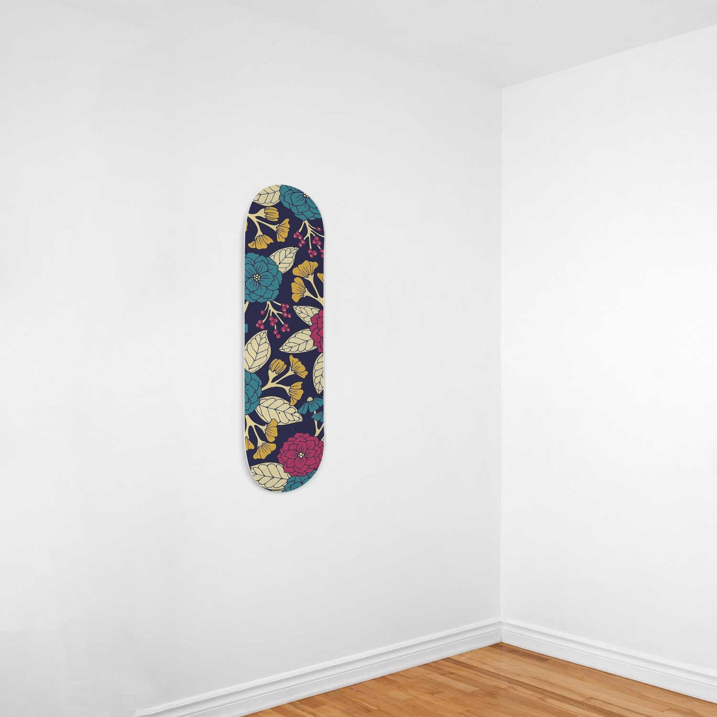 Colorful Floral Decor | 1 Skateboard Art