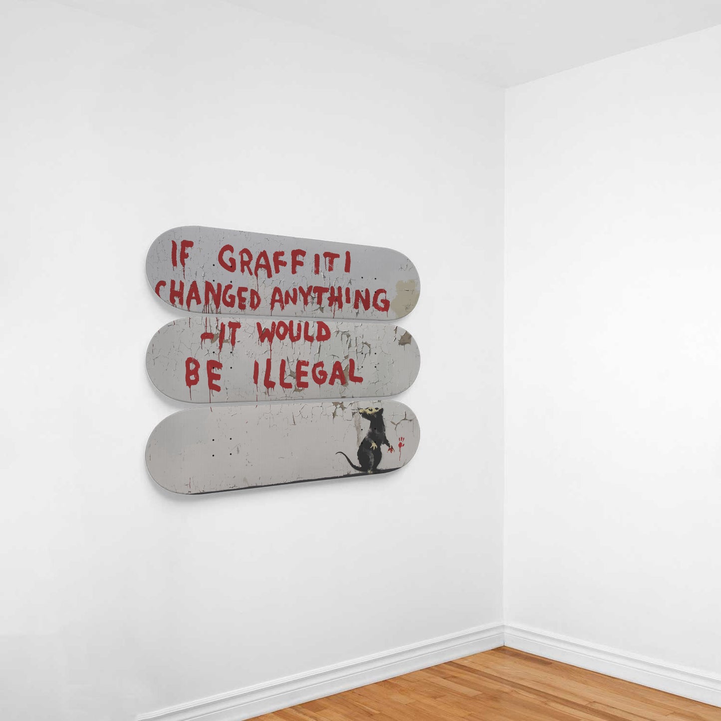 Banksy, If Graffiti Changed Anything It Would Be Illegal