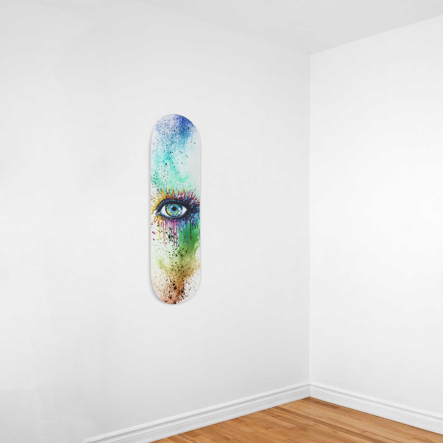 Rainbow Eye Art | 1 Skateboard Art