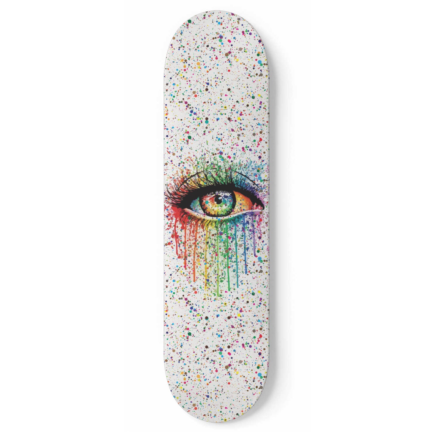 Rainbow Eye Art | 1 Skateboard Art