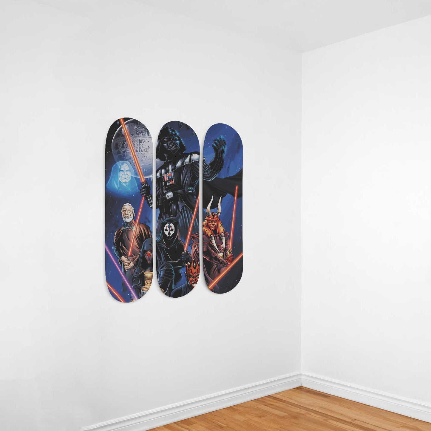 Star Wars - Darth Vader Squad - 3-piece Skateboard Wall Art