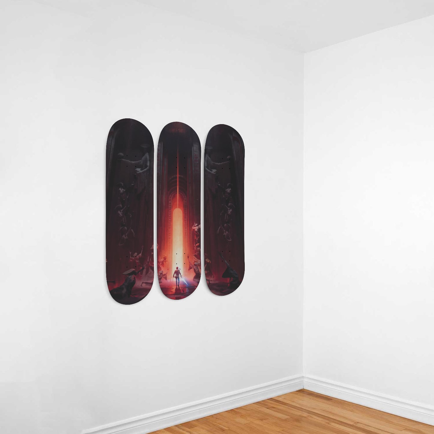 Star Wars - Portrait - 3-piece Skateboard Wall Art