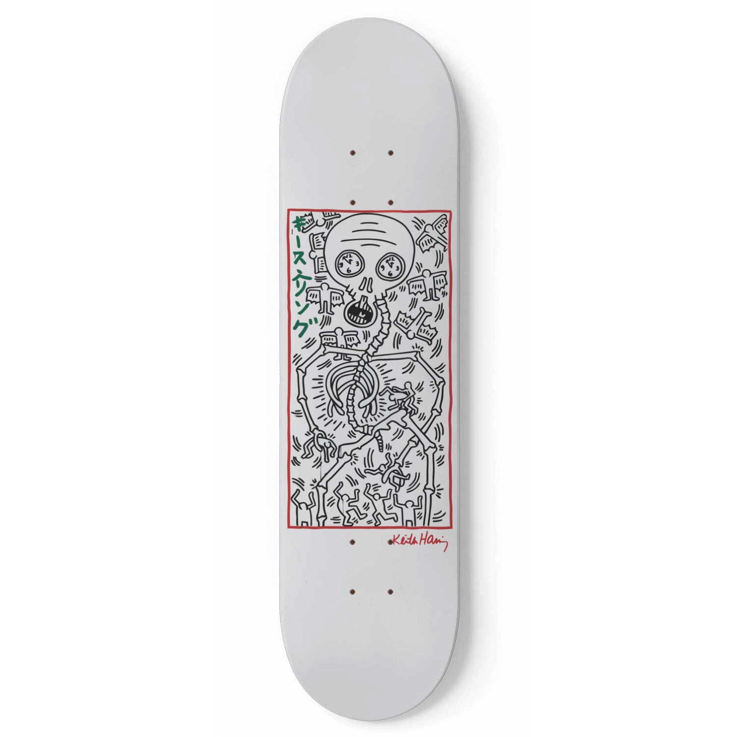 Keith Haring, Untitled, 1984 - Skateboard Wall Art