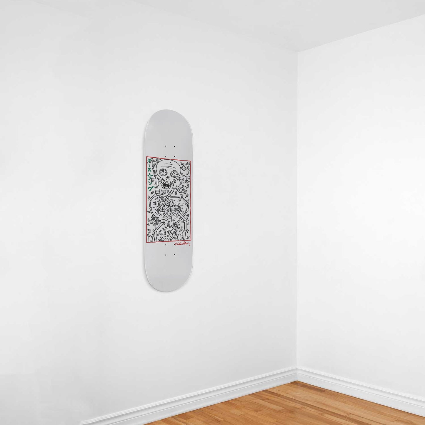 Keith Haring, Untitled, 1984 - Skateboard Wall Art