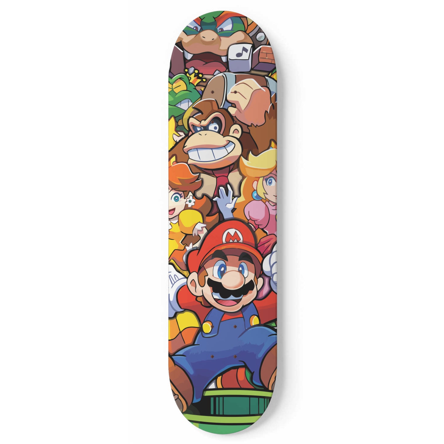 Super Cute Game Characters - Skateboard Wall Art