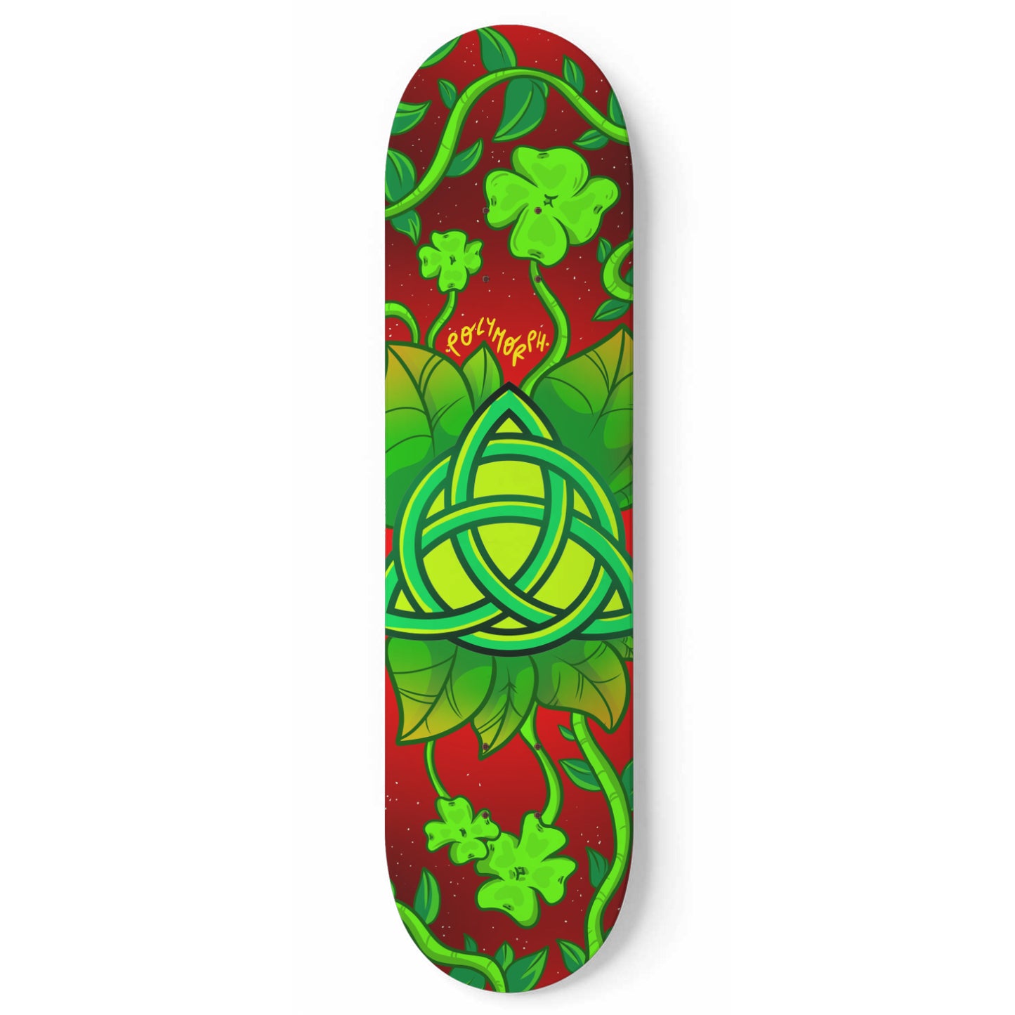 Royal Celtic - Skateboard Wall Art by PolymorphClub