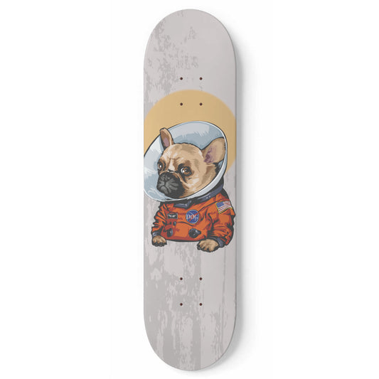 French Bulldog Astronaut - Skateboard Wall Art
