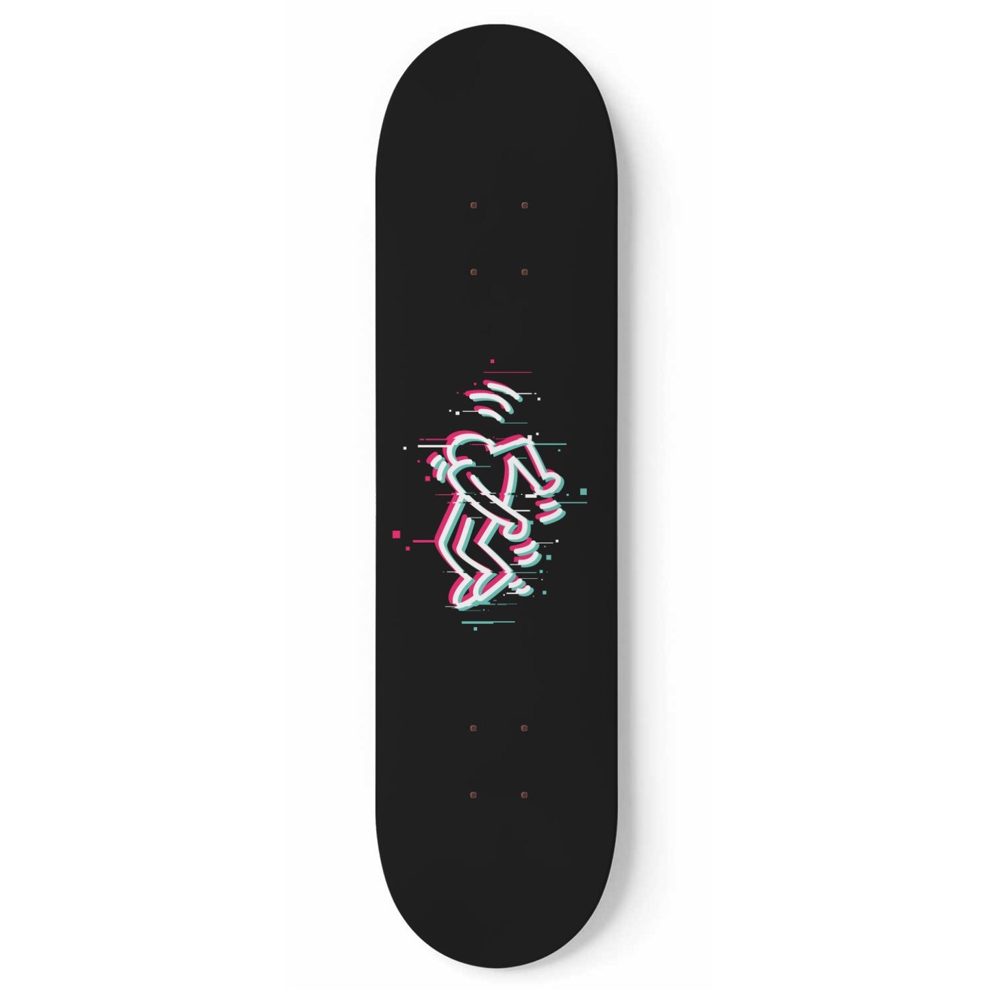 Keith Haring - Dancing Man Design Art- 1 Piece Skateboard Wall Art