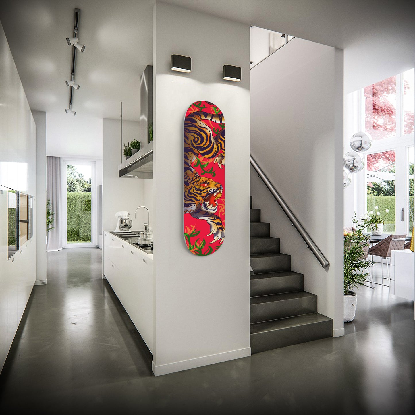 Year of The Tiger by PolymorphClub - Skateboard Wall Art